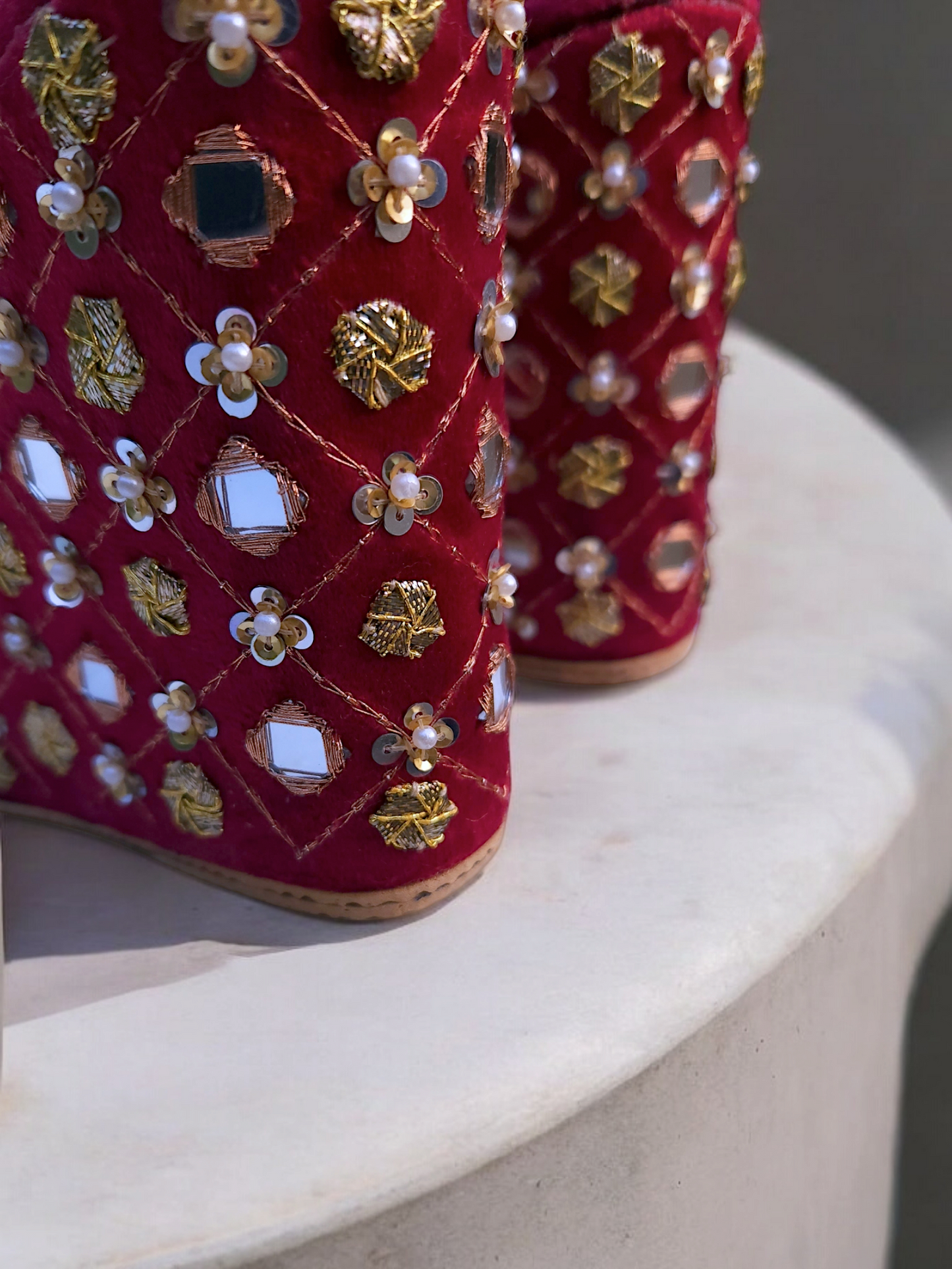 Maya Wedge heel